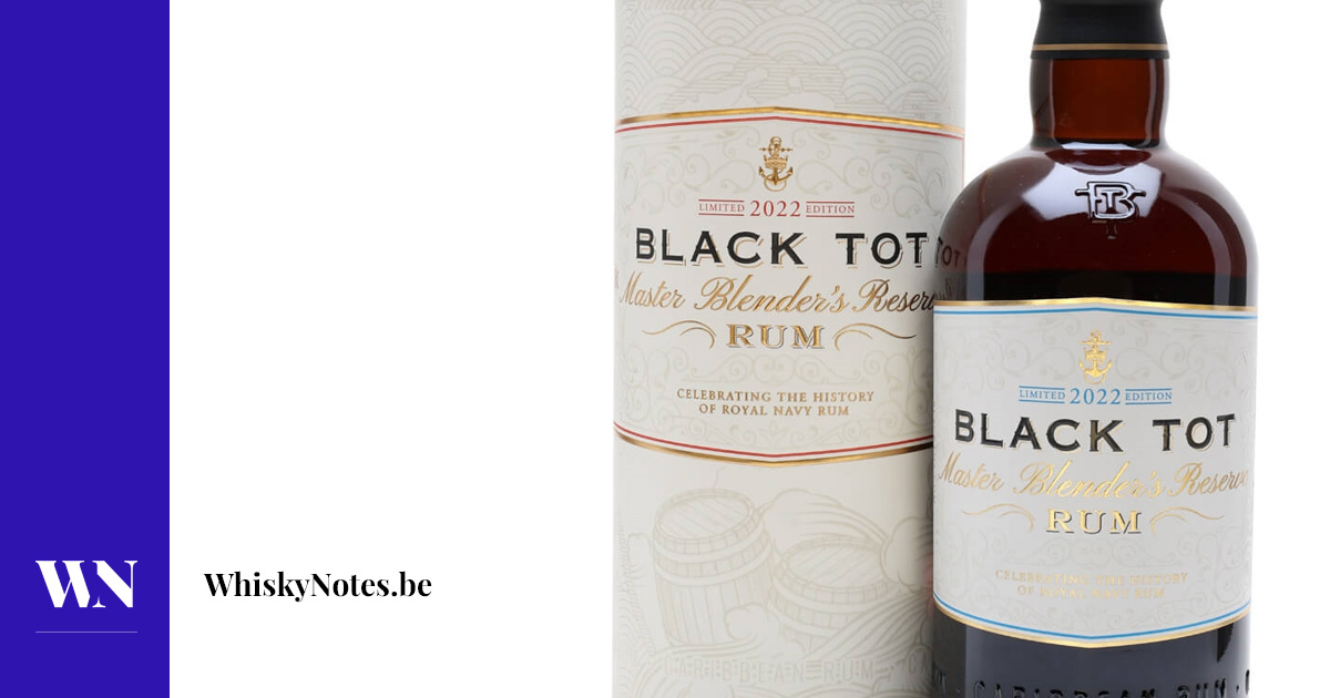 Black Tot Master Blender’s Reserve 2022 Rum review