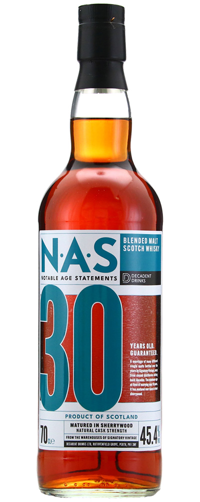 NAS: Notable Age Statements (Decadent Drinks)