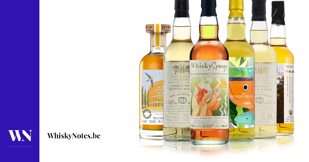6x Caol Ila: 2007 / 2009 / 2010 / 2012 / 2014 | WhiskyNotes