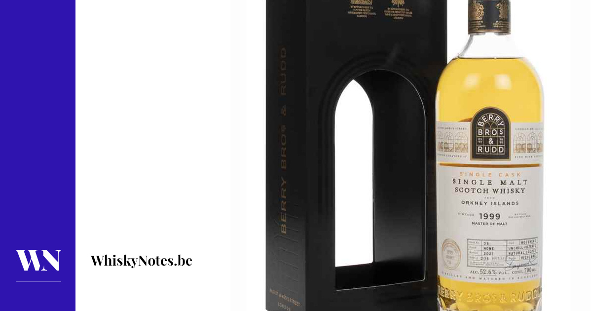 Orkney 1999 Berry Bros - Master of Malt | WhiskyNotes review