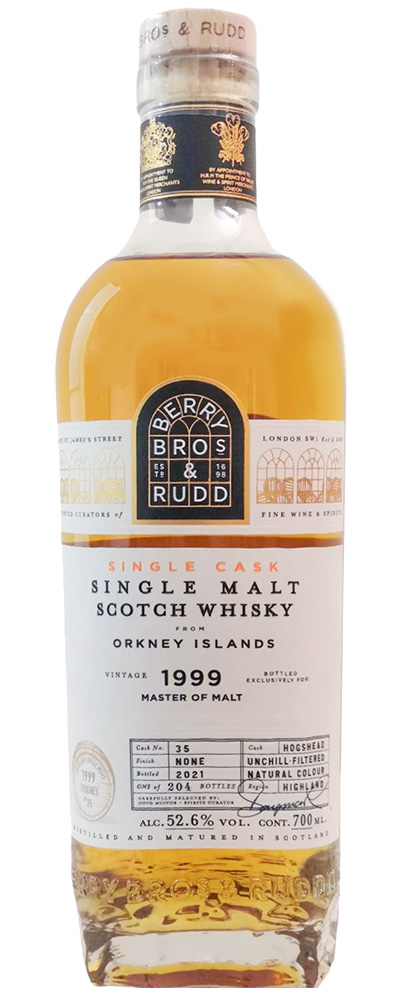 Orkney 1999 (Berry Bros for Master of Malt)