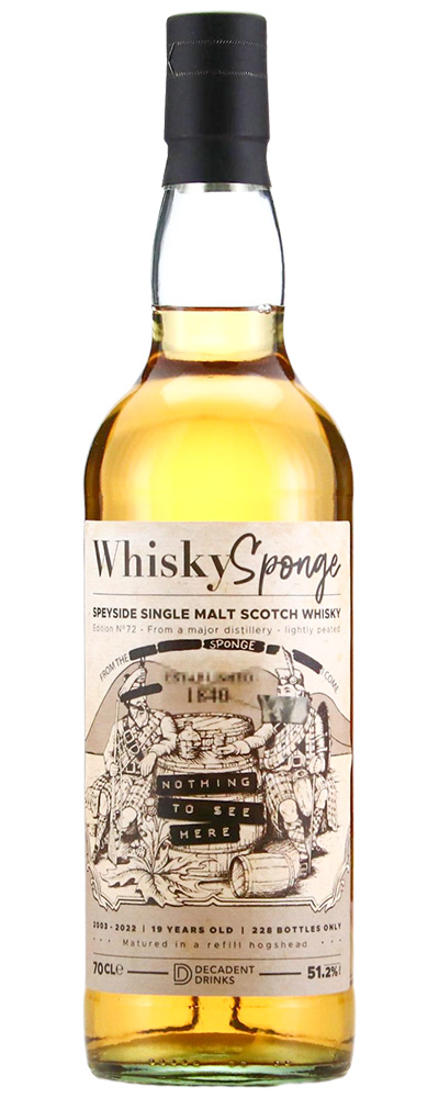 Secret Speyside 2003 (Whisky Sponge)