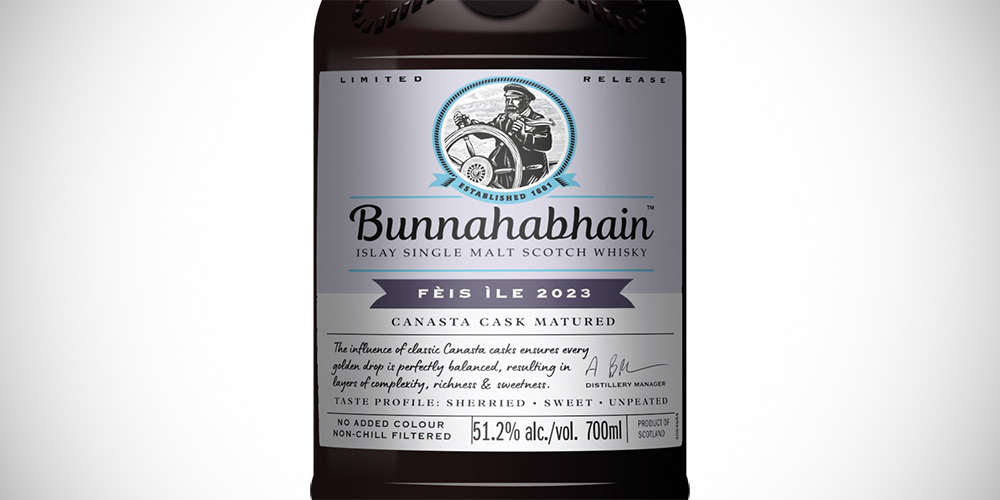 Bunnahabhain Feis Ile 2023 - Canasta Cask