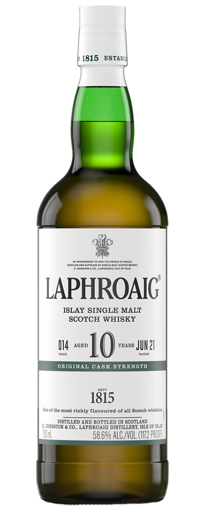 Laphroaig 10 Years Cask Strength – Batch 014