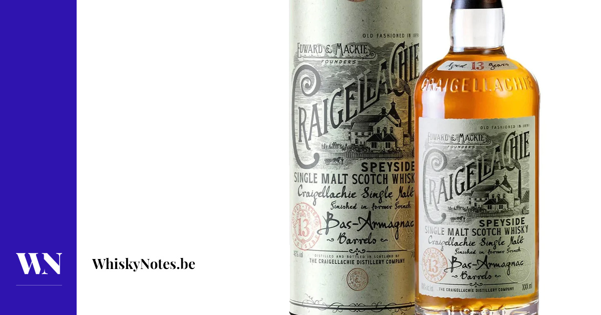 Craigellachie 13 Yaşında Armagnac |  WhiskyNotes incelemesi
