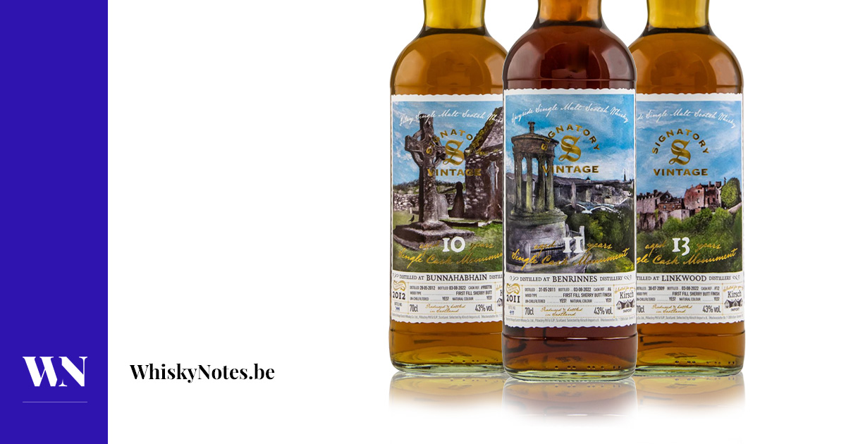 Linkwood / Bunnahabhain / Benrinnes (Tek Fıçı Anıtı)