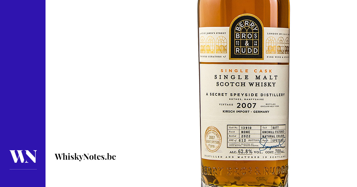 Gizli Speyside 2007 (Berry Bros)