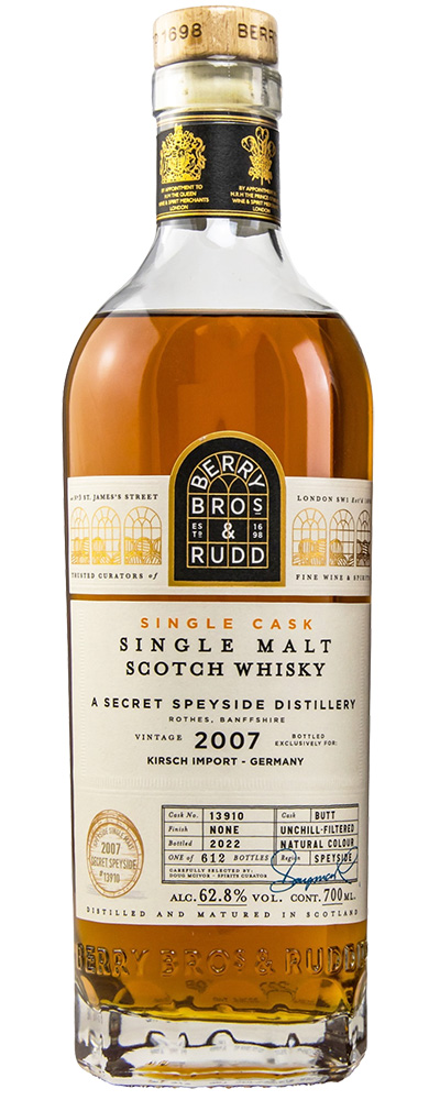 Secret Speyside 2007 (Berry Bros for Kirsch)