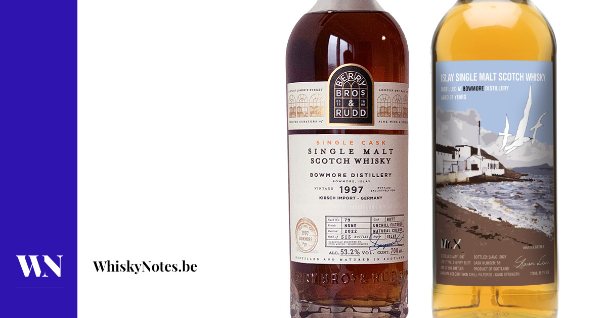 Bowmore 1997 (Berry Bros vs. Mr X) | WhiskyNotes review