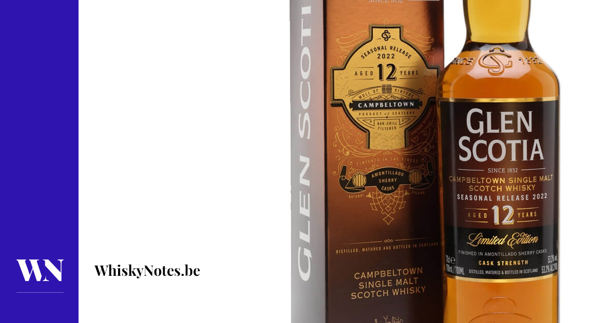 Glen Scotia 12 Years Sezonluk sürüm 2022
