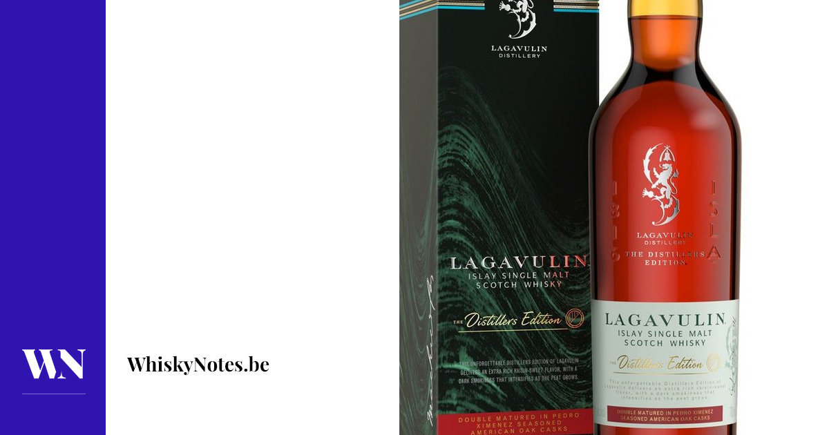 Whisky Lagavulin 16 ans d'âge - The Distillers Edition (70 cl)