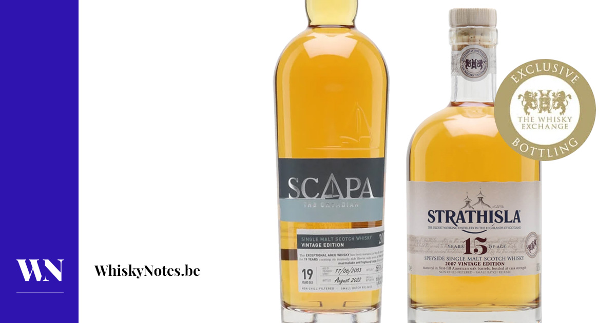 Scapa 2003 / Strathisla 2007 (for The Whisky Exchange)