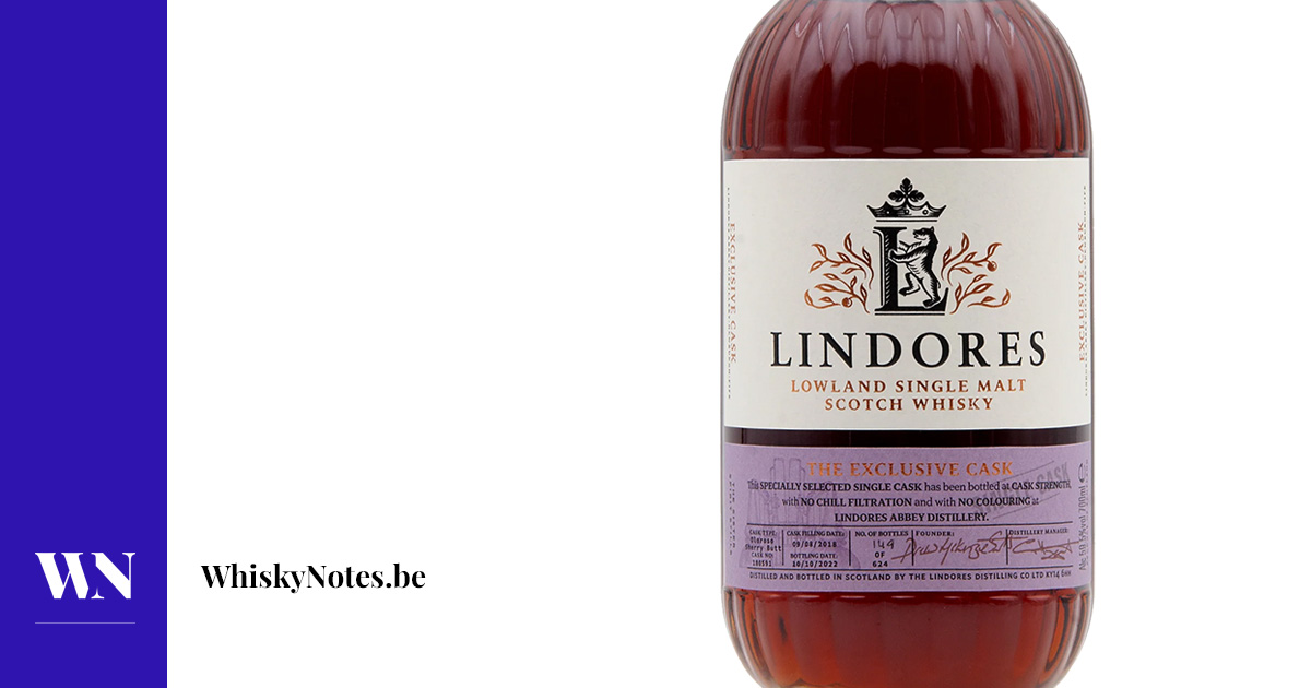 Lindores 2018 (Oloroso fıçısı #180591)