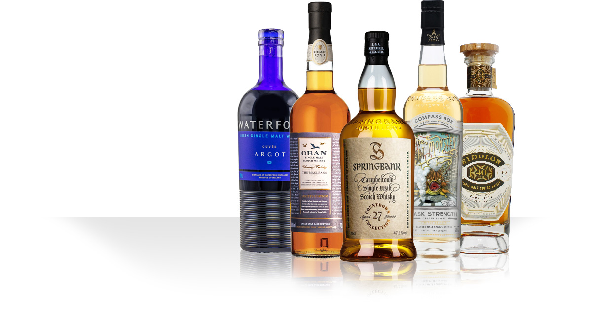 Springbank Geri Sayımı / Oban Young Teddy / Waterford Argot