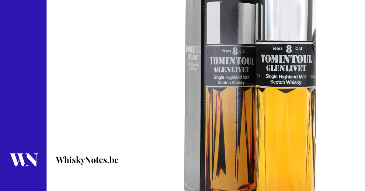 ウイスキー TOMINTOUL GLENLIVET 8 Years Old i119 Tomintoul 8 Year Old (1980s) / Tomintoul NAS (1970s)