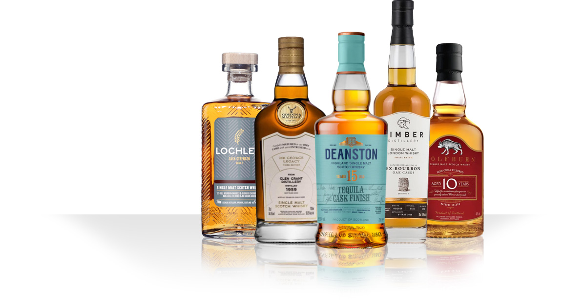 Glen Grant 1959 / Deanston Tekila Fıçısı / Wolfburn 10 Yıl