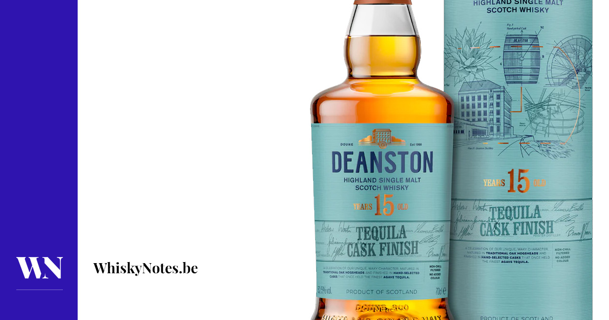 Deanston 15 Yıllık Tekila Fıçısı Kaplaması
