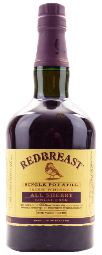 Redbreast 1991 cask 82858 (The Friend at Hand)