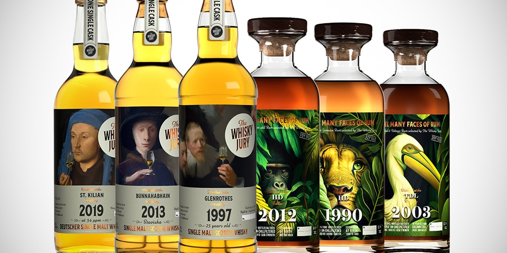 The Whisky Jury: St Kilian, Glenrothes, Bunnahabhain