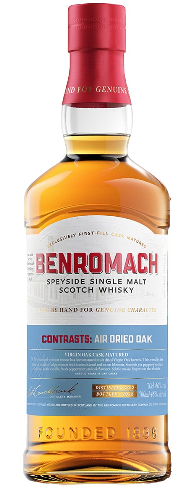 Benromach Contrasts: Air Dried Oak / Kiln Dried Oak