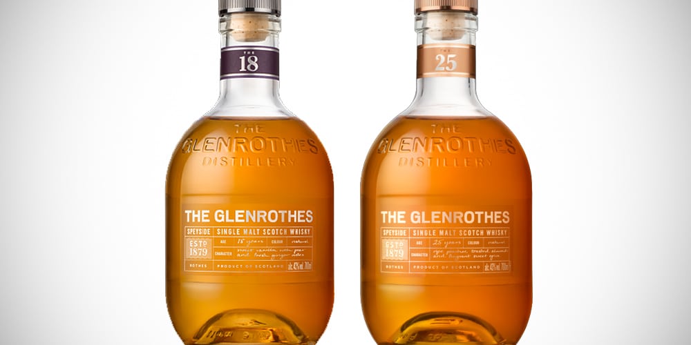 The Glenrothes 18 Yerars / 25 Years redesign