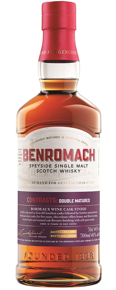 Benromach Contrasts: Bordeaux Finish