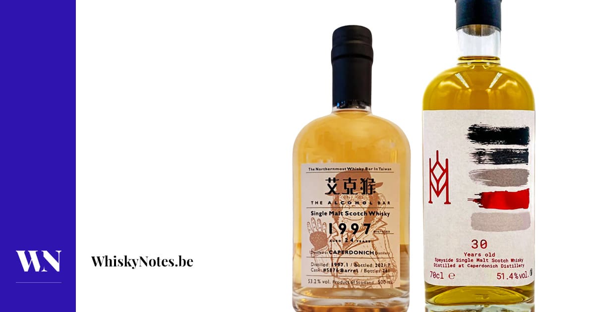 Caperdonich 1992 Whisky-Maniac / 1997 Alcohol Bar | review