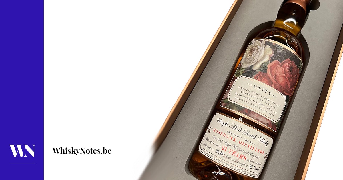箱付 ローズバンク 21年  Unity Rosebank Roses 6th Rosebank - 21 Year Old (The Roses Edition 6 'Unity') Whisky