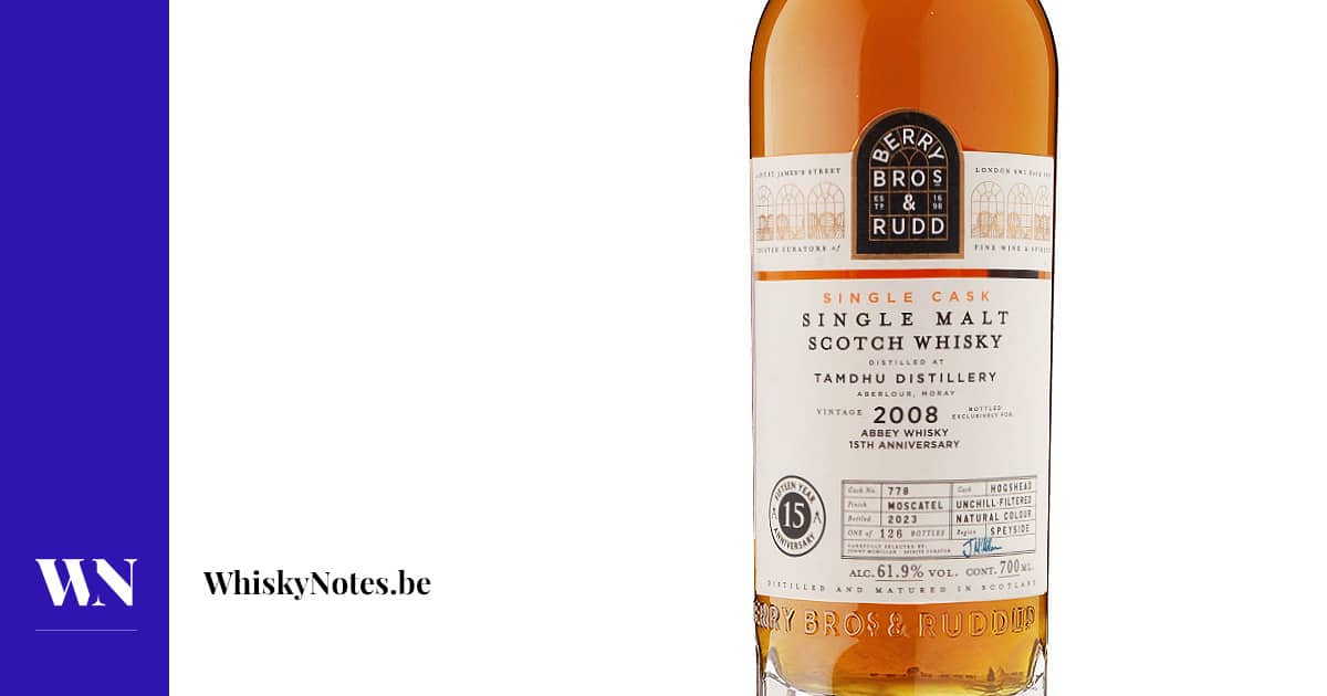 Tamdhu 2008 (Berry Bros for Abbey Whisky) | review