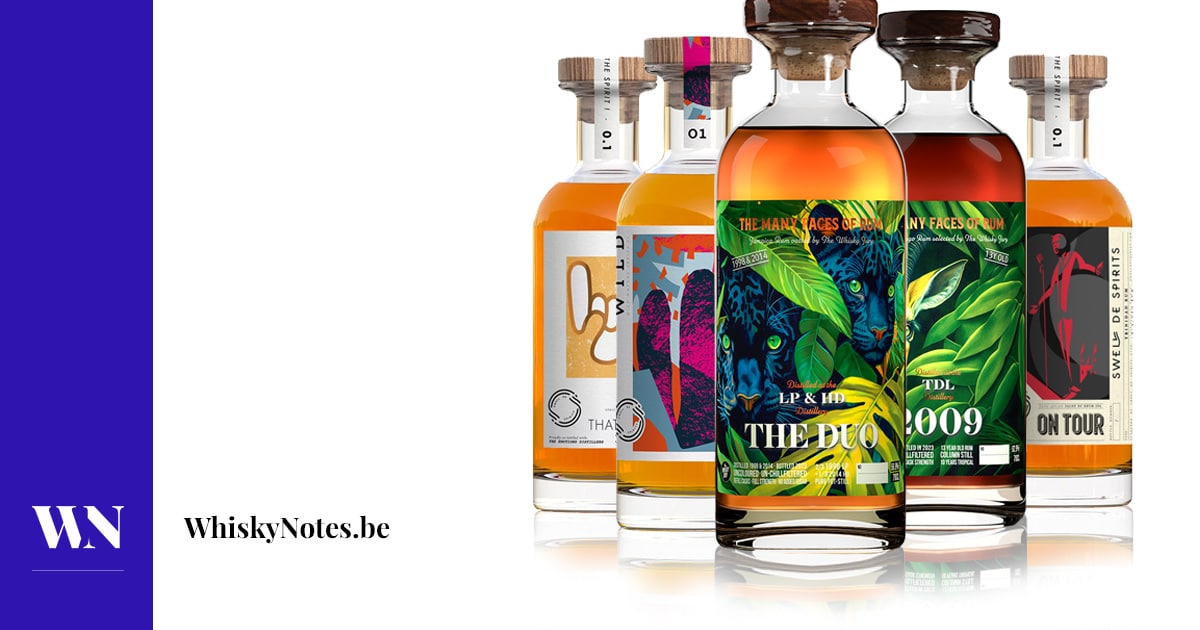 5 rums: LP/HD, TDL and Secret Fiji | WhiskyNotes review
