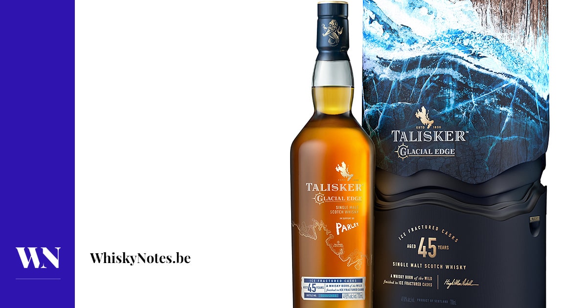 【空瓶＋化粧箱】TALISKER GLACIAL EDGE 45年 Talisker 45 Year Old 'Glacial Edge' | WhiskyNotes review