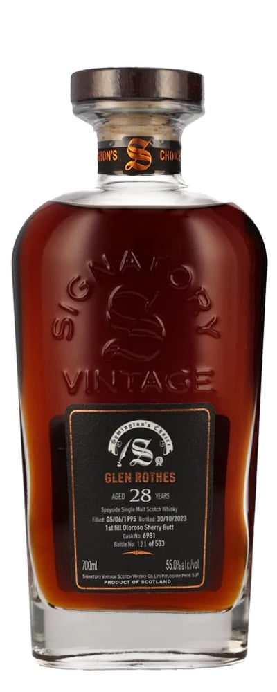 Glenrothes 1995 (Signatory cask #6981)