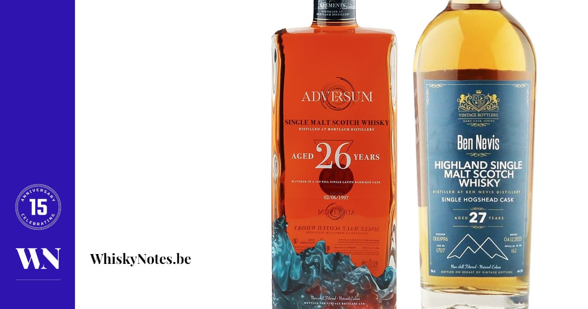 Ben Nevis 1996 / Mortlach 1997 (Vintage Bottlers) | review