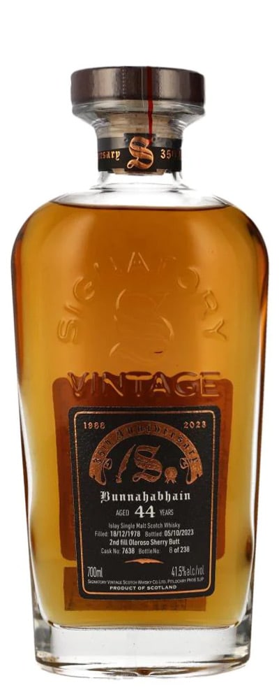 Bunnahabhain 1978 / 1975 (Signatory 35th Anniversary)