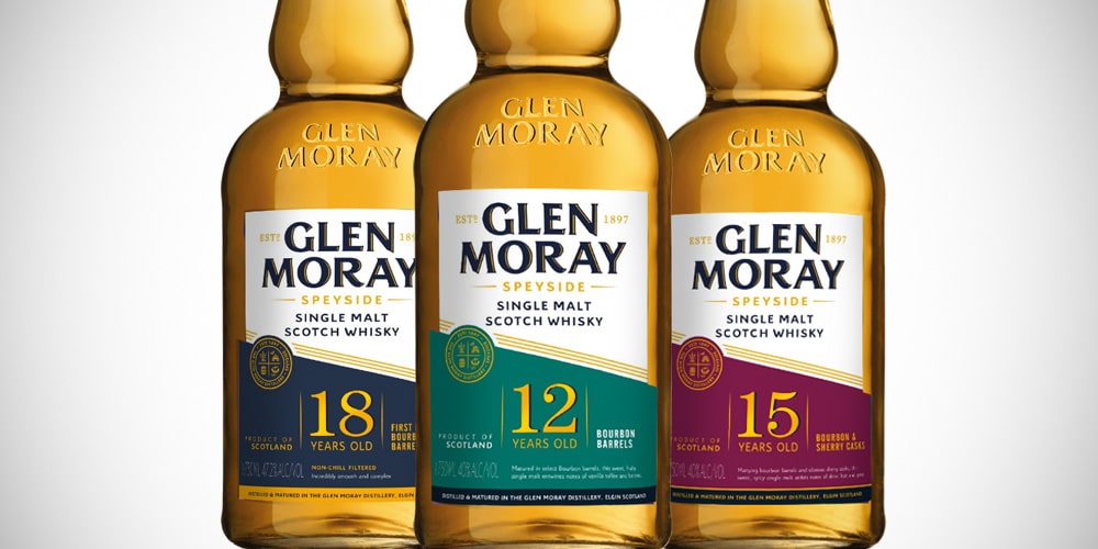 Glen Moray redesign: 12 Years / 15 Years / 18 Years