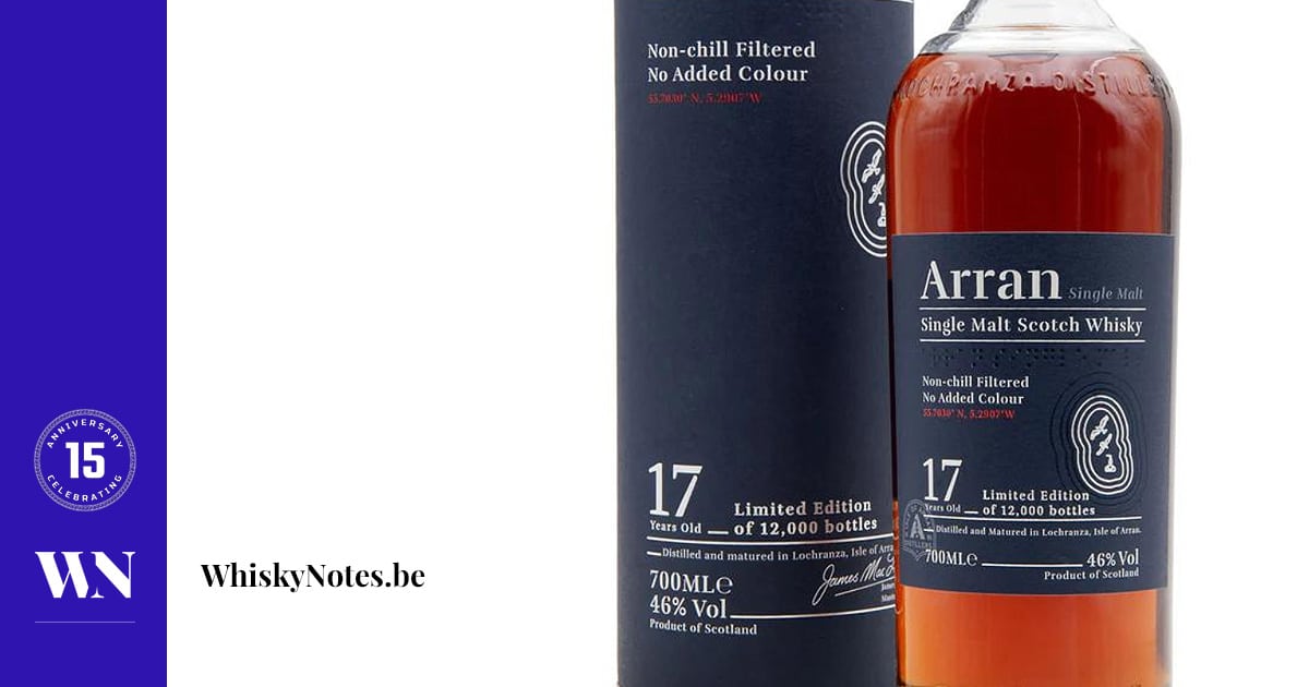 Arran 17 Year Old (2023) | WhiskyNotes review