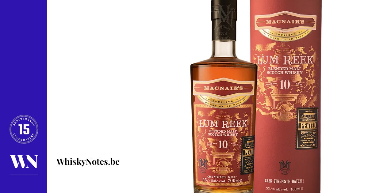 MacNair's Lum Reek 10 Years Cask Strength | review