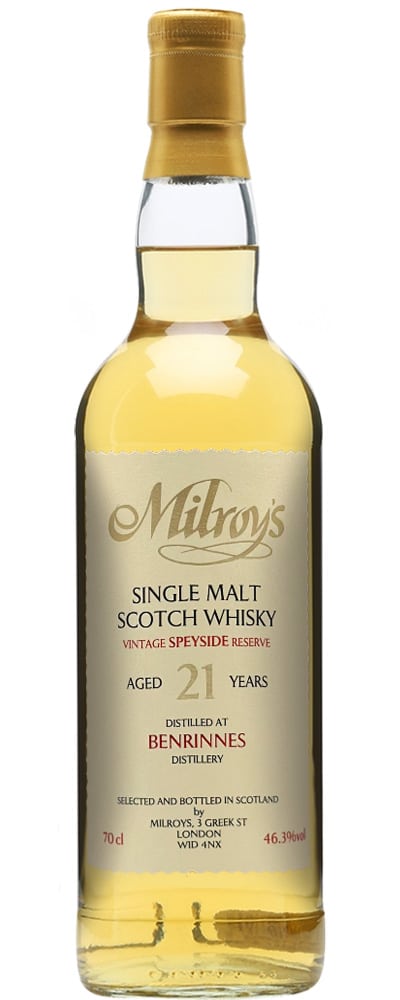 Benrinnes 2002, Inchgower 2000, Bunnahabhain 2012 (Milroy’s)