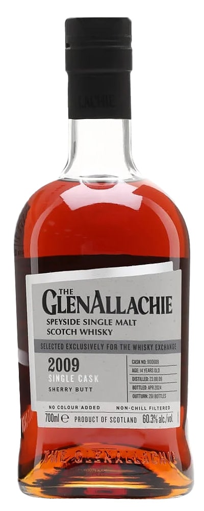 GlenAllachie 2009 cask #900609 (The Whisky Exchange)