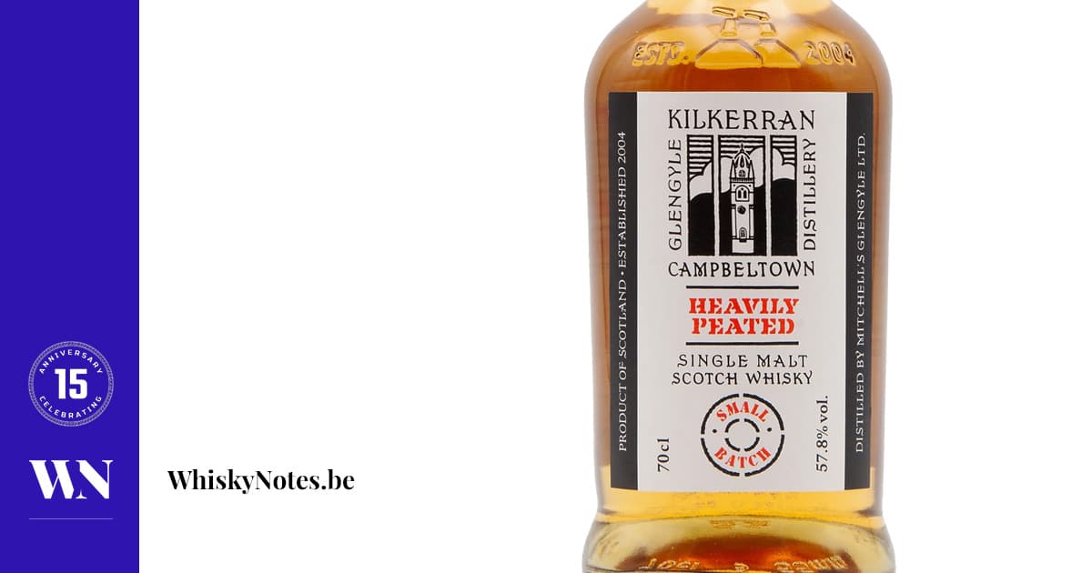 Kilkerran Heavily Peated (Batch #10) | WhiskyNotes review