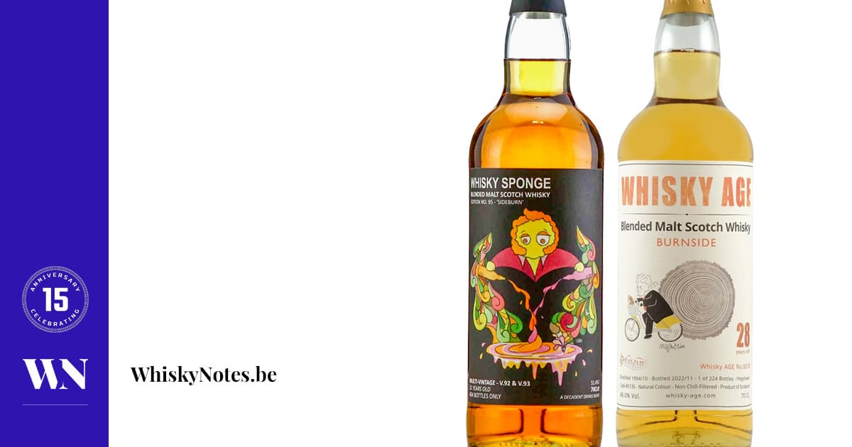 Sideburn 31 Years / Burnside 1994 (WhiskySponge / WhiskyAGE)