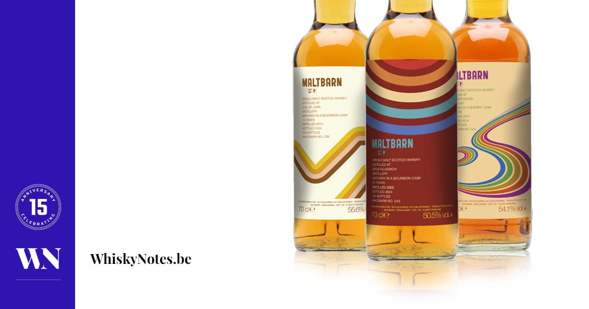 Auchentoshan 2007, Jura 2014, Bruichladdich 2003 (Maltbarn) Auchentoshan 2007, Jura 2014, Bruichladdich 2003 (Maltbarn)