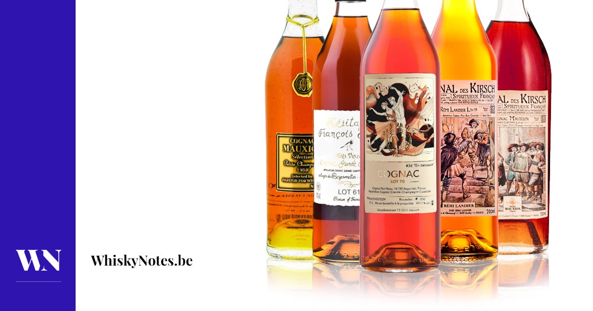 5 Cognacs: Paul Beau, François Peyrot, Mauxion, Remi Landier 5 Cognacs: Paul Beau, François Peyrot, Mauxion, Remi Landier