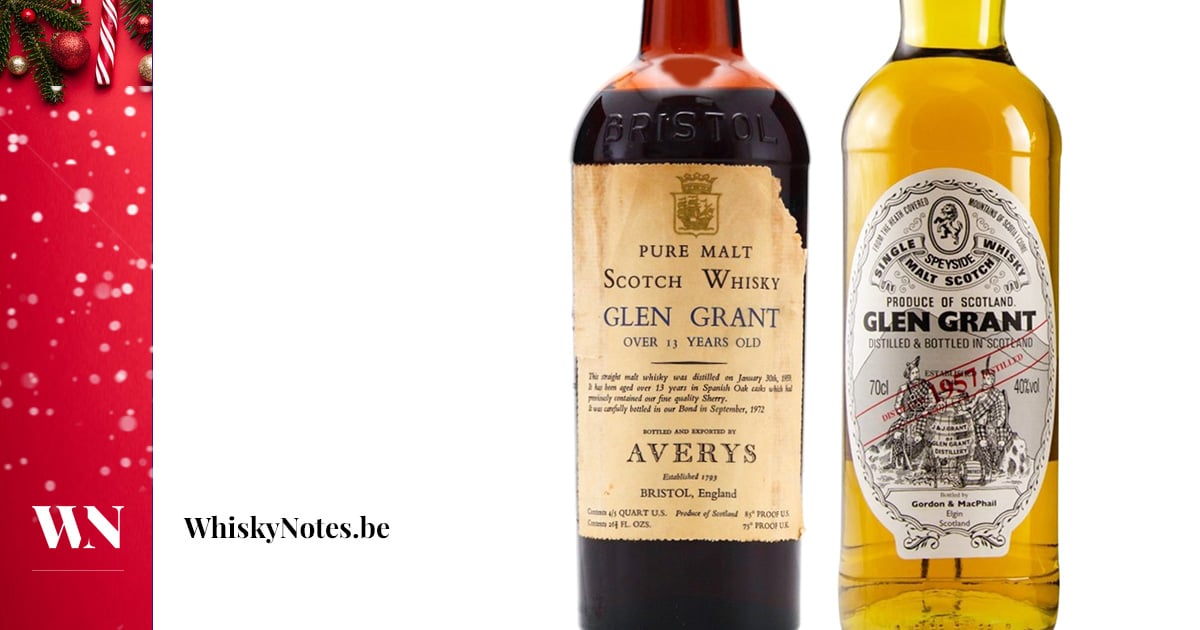 Glen Grant 1959 (AVEYS) / Glen Grant 1957 (G & M)