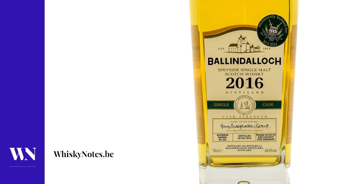 Balindalloch 2016 Cask #225 (Deinwhisky)