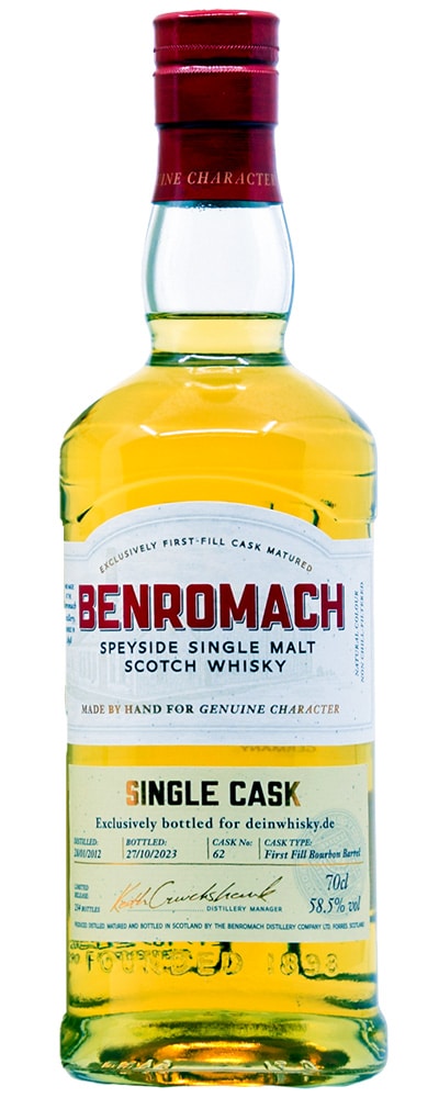 Benromach 2012 cask #62 (DeinWhisky)