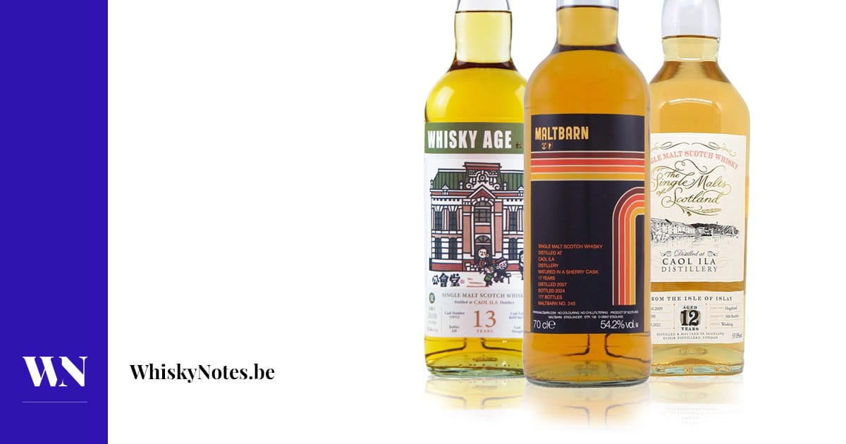 CAOL ILA 2007, 2010, 2011 (SMOS / WHISKYAGE / MALTBARN)