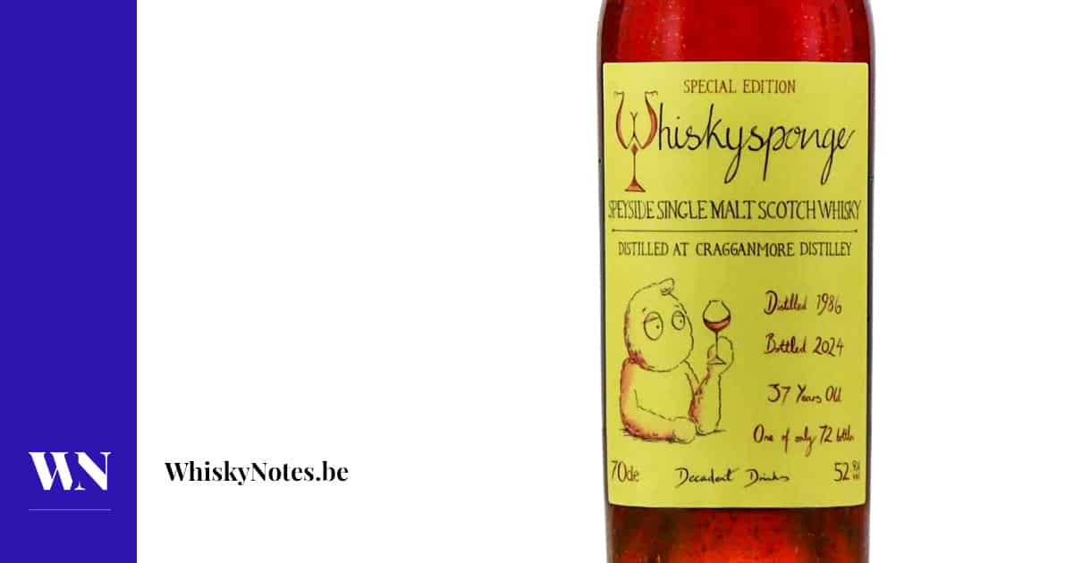 Craganmore 1986 (Viski Sünger) | Whiskynotes’un Gözden Geçirilmesi