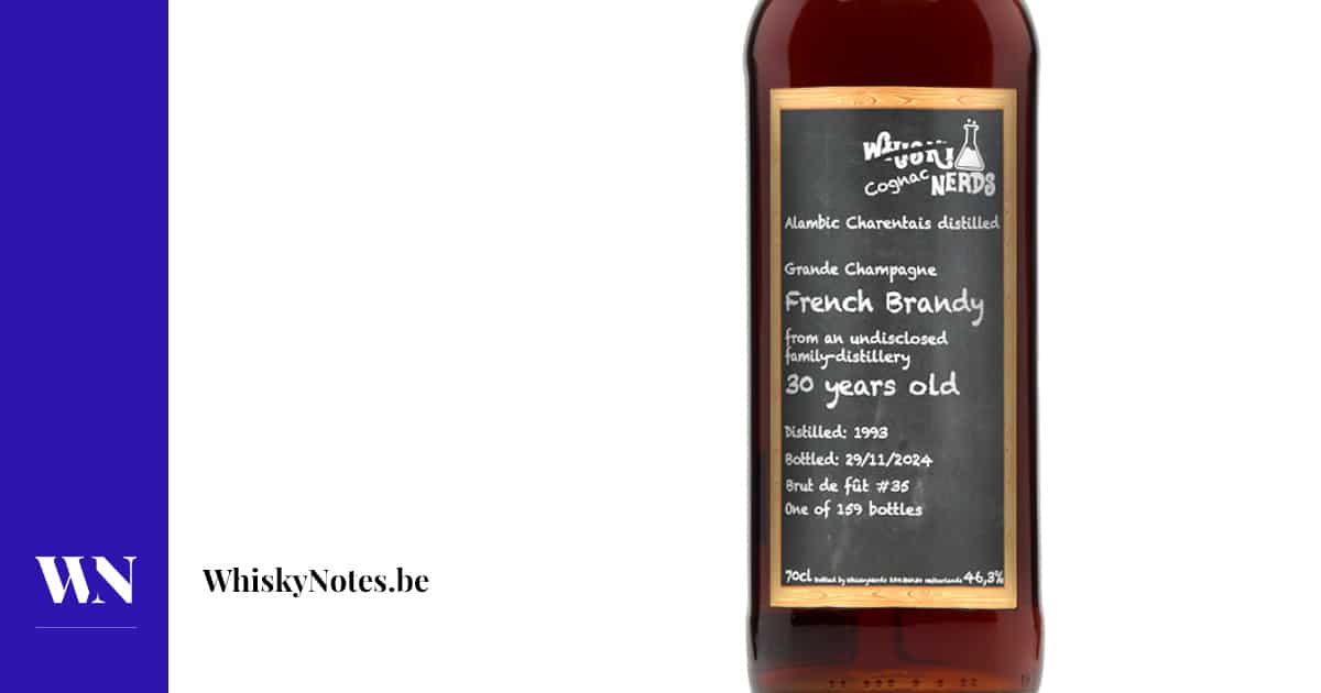 Fransız Brendi 1993 (Whiskynerds) | Konyak incelemesi