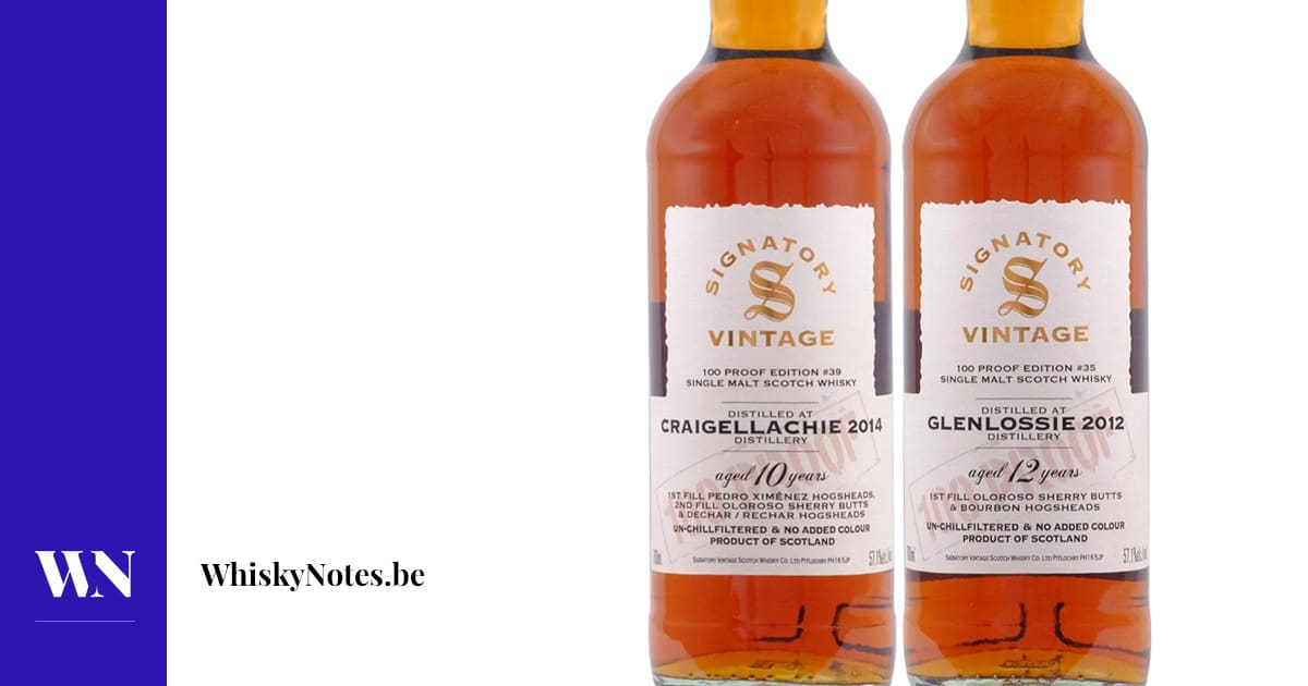 Craigellakie 2014 / Glenlossie 2012 (İmza 100 Test)